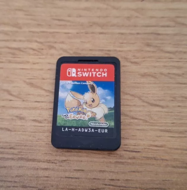 Pokemon Let's Go Evoli Switch EUR/FRA CARTOUCHE SEULE Nintendo Switch