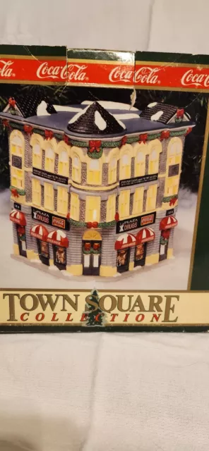 Plaza Drugs Collectible Coca Cola Building TOWN SQUARE COLLECTION