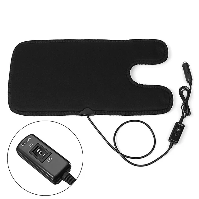 12V Car Heated Seat Cover Safety Seat Heater Cushion Pad w/ Switch for Bay Kid
