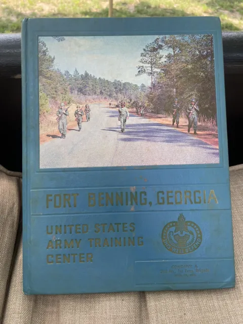 United States Army Fort Benning Georgia 1966 Company A Yearbook Annual Us Army