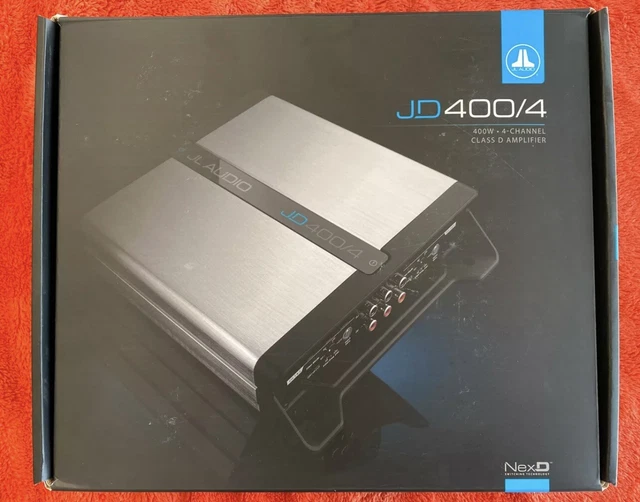 AMPLIFICATEUR PLEINE GAMME JL Audio JD400/4 4 canaux classe D 400 W