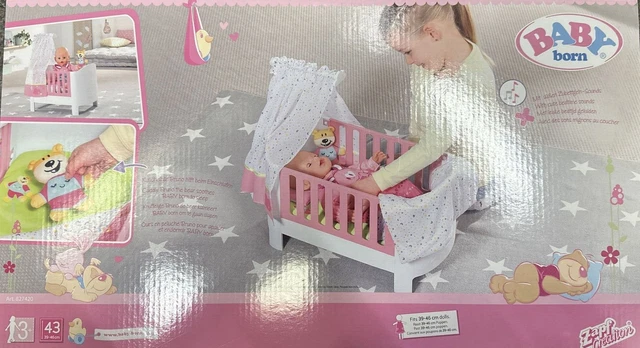 BABY Born Tenue Décontractée Aqua – Pour Poupées De 43 Cm, Avec 1 Veste, 1 Pantalon & 1 Cintre - Pour Les Petites Mains – Développe L'empathie & Les Aptitudes Sociales, 3 Ans 832622