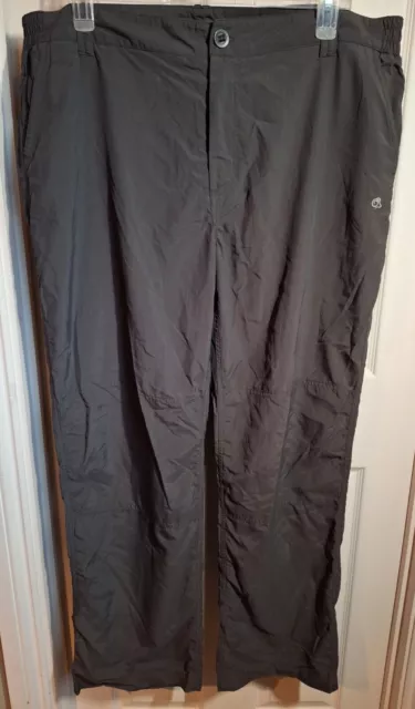 Mens Craghoppers Nosilife Walking Trousers W42 R