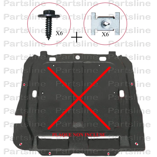 Clips De Cache Vidange BMW Série 1 & 3 (E81 à E93) - Neuf Sous Emballage - Partsline