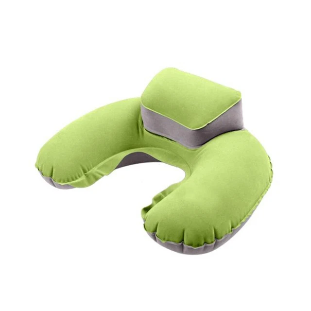Portable U Shape Inflatable Daydreamer Neck Head Rest Pillow for Outdoor Travel