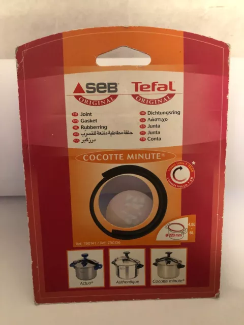 JOINT COCOTTE MINUTE DIAMETRE 220 mm SEB TEFAL réf 790141 / 790136 (1.739.3)