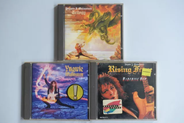Yngwie Malmsteen - Trilogy/Fire & Ice/Marching Out CDs