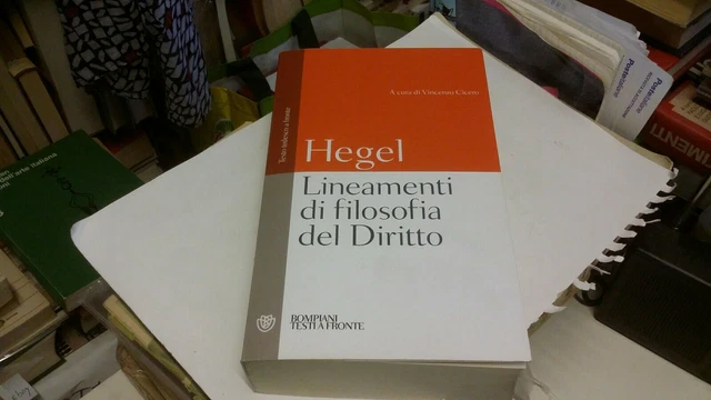 Lineamenti di filosofia del diritto. Diritto naturale e - Hegel F., 19mg22