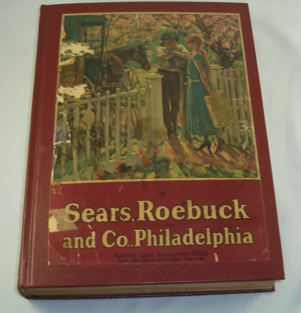 RARE SEARS ROEBUCK Catalog 1925 ~ Rare Hardcover ~ Philadelphia ...