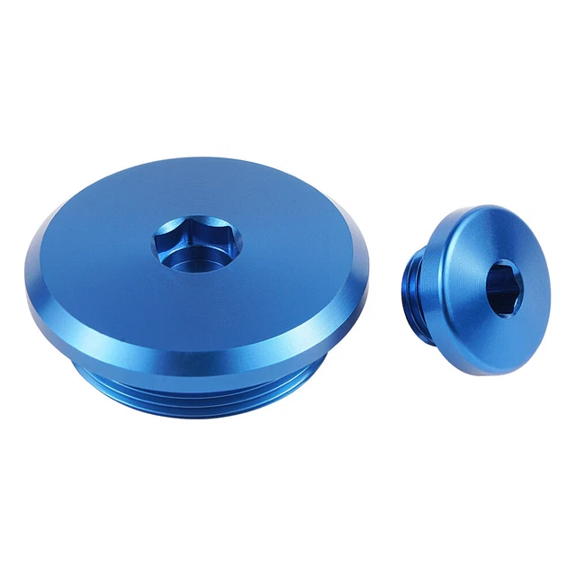 CNC Crankcase Engine Plugs For Yamaha YZ250F WR250F 2015-2021 YZ450F 2010-2021