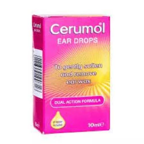 Cerumol Ear Drops Dual Action Formula 10Ml (0716)