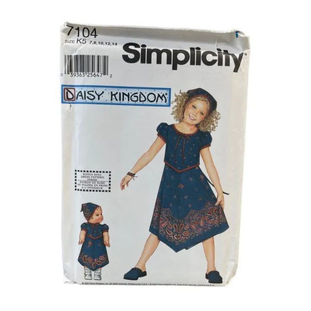 Simplicity 8225 Child's and Girls' Inspired by Project Runway