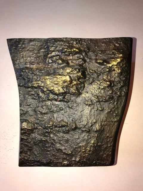 RARE! Kai Blomqvist Brutalist Patinated Cast Bronze, Finland, 1970's