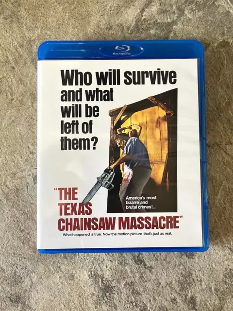 Texas Chain Saw Massacre - 1974 - Blu-ray - Second Sight release - OOP