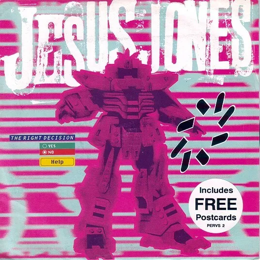 Jesus Jones - The Right Decision (7", Single)