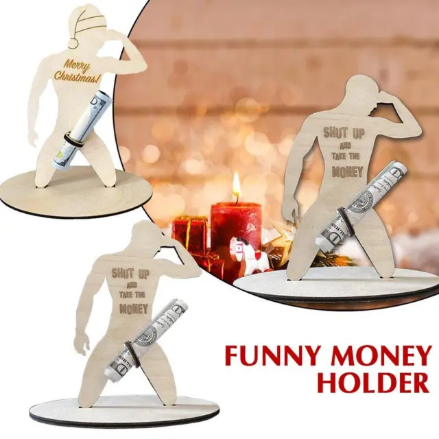 Funny Money Holder Engraving Desk Ornament-3D Desktop Holder Key Best V9I3