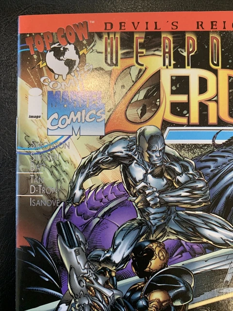 Weapon Zero Silver Surfer Devil's Reign Chapter One Marvel Image Top Cow VF-NM 2