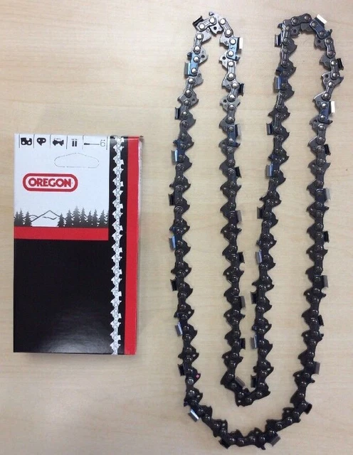 thumbnail image 2 of Genuine Oregon 73LPX092 Chain – 92 Drive Links 3/8 .058 1.5mm 73LPX Chisel 2 of 5