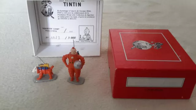 Herge Pixi Tintin  Et Milou Objectif Lune  Tl 2250Ex  Refrence 4585 /  1989 Tbe