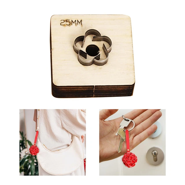 Outil Fabrication Bijoux Matrices De Découpe Cuir - 15 Tailles (1 à 15mm) - Acier Rapide - Pour Bijoux Et Artisanat Matrice Soudure Points