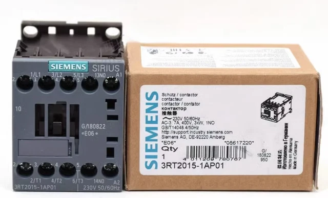 1pcs SIEMENS Contactor 3RT2015-1AP01