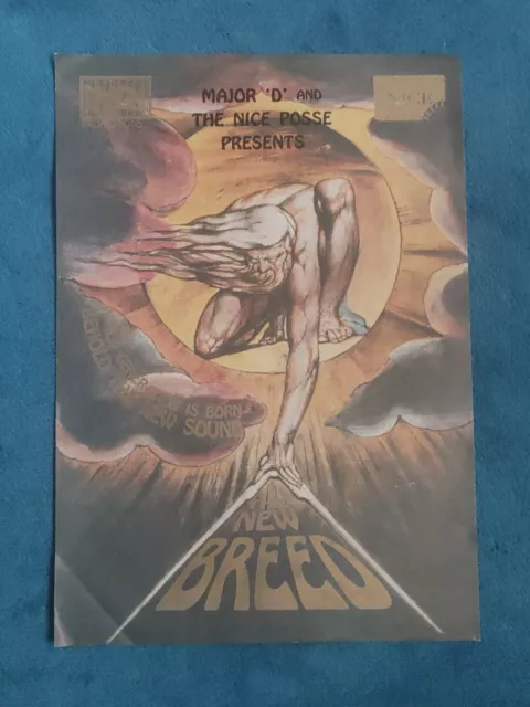 Neu Breed Rave Flyer, A4, 1990er Rave Flyer