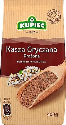 (7,98 EUR/kg) Buchweizen Geröstet ''Kasza Gryczana Prazona'' 400g Kupiec