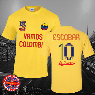 Pablo Escobar Colombia T-shirt, Soccer, Football, Narcos, Men's, Ladies, Gift