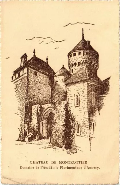 CPA AK Chateau de MONTROTTIER - Domaine de l'Academie Florimontane (618690)