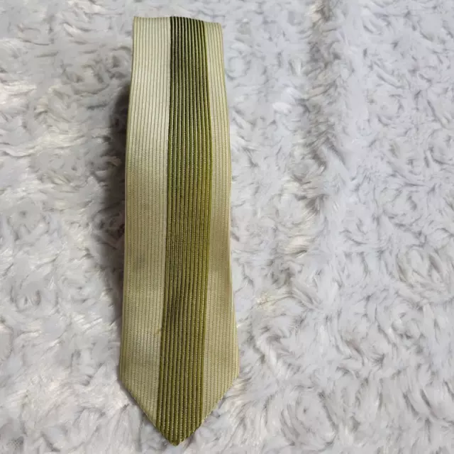 vintage skinny mens tie 50s art deco print rockabilly greaser outsiders