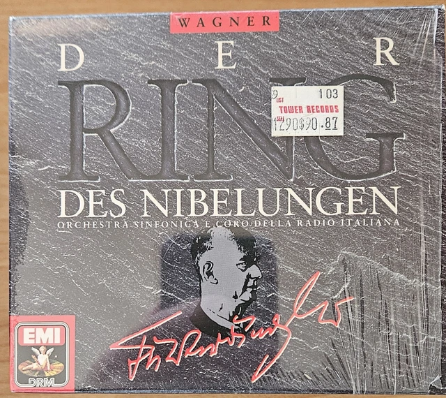 WAGNER DER RING Des Nibelungen (EMI CZS 7 67123 2) 13 CD box