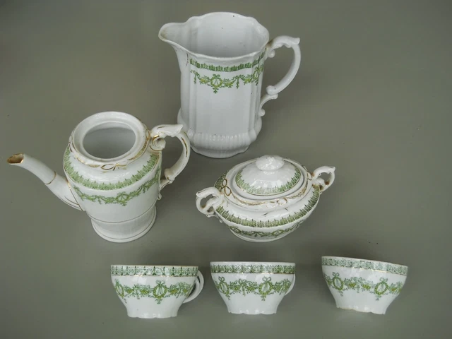 Service à Thé/café 3 Pièces Hutschenreuther Allemagne – Porcelaine Fine Blanche