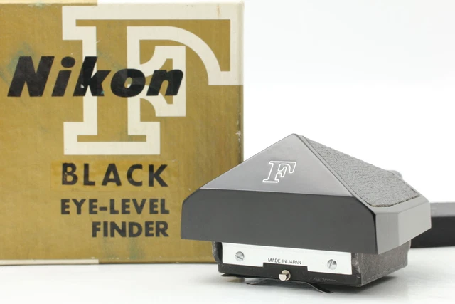 [Near MINT w/ Box] Nikon Eye Level Black Prism Viewfinder For F From JAPAN #531