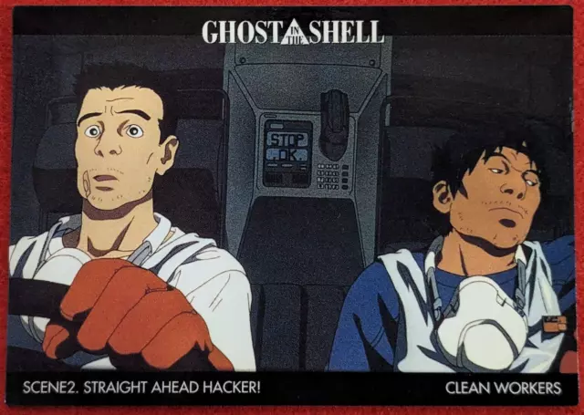 CLEAN WORKERS GHOST IN THE SHELL BANDAI CARDDASS 1997 No.70 Japan Anime TCG