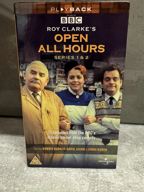 OPEN ALL HOURS vhs Series 1,2 and 3 video tape set ronnie barker david - Open All Hours Series 1 Episode 3