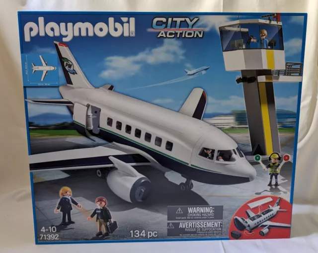 Playmobil ® 71392 * Flugzeug * NEU & OVP * mit Tower und Figuren