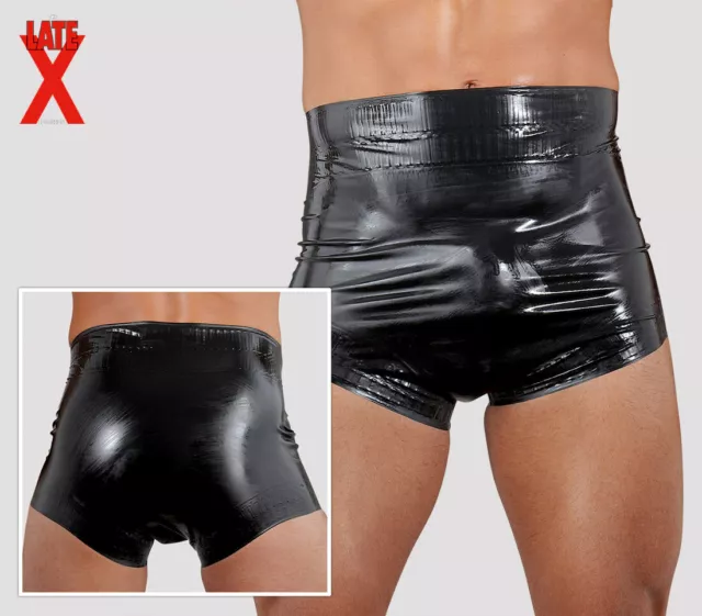 Latex Windelslip M-2XL Schutzhose PVC Herren Gummihose Slip Pants "Elvisy"