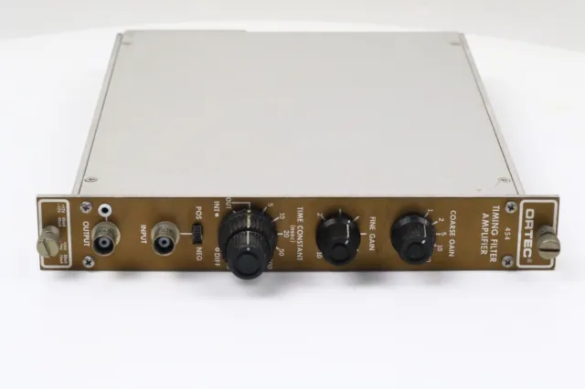 Ortec Eg&G 454 Timing Filter Amplifier Plug-In Module 2447 (At23C5)