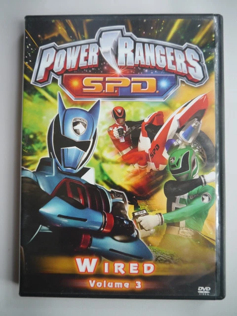 Power Rangers Rpm Volume 3 Dvd (D-45) POWER RANGERS, S.P.D. Wired, Volume 3. DVD, $3.96 - PicClick CA