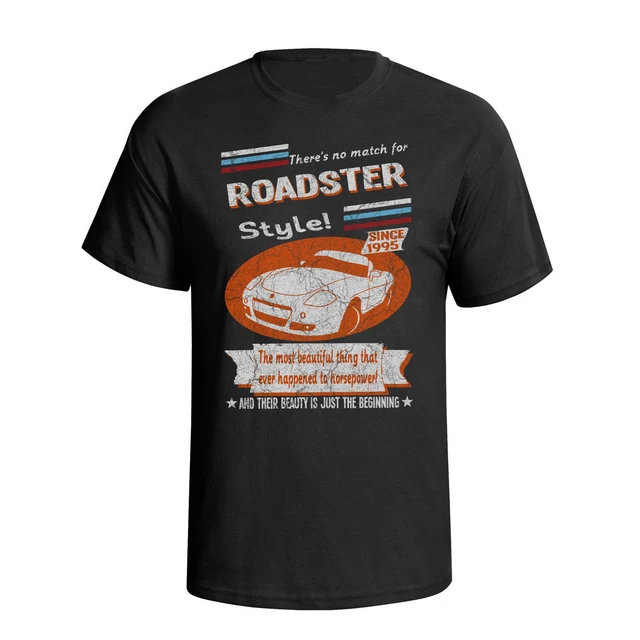 Fiat Barchetta Roadster 1995 Retro Style Mens Organic Cotton T-Shirt Car Gift