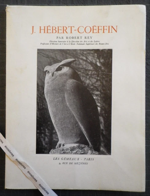 Rare Rey JOSETTE HEBERT-COËFFIN 1954 Sculptures Céramique Sèvres Grès Despiau