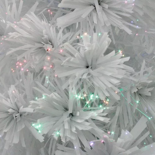 Holiday Time Fiber Optic Concord Christmas Tree 32inch White 3