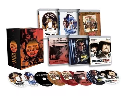 Directed By. Walter Hill (1975 - 2006)imprint (BLU RAY) Region free preorder