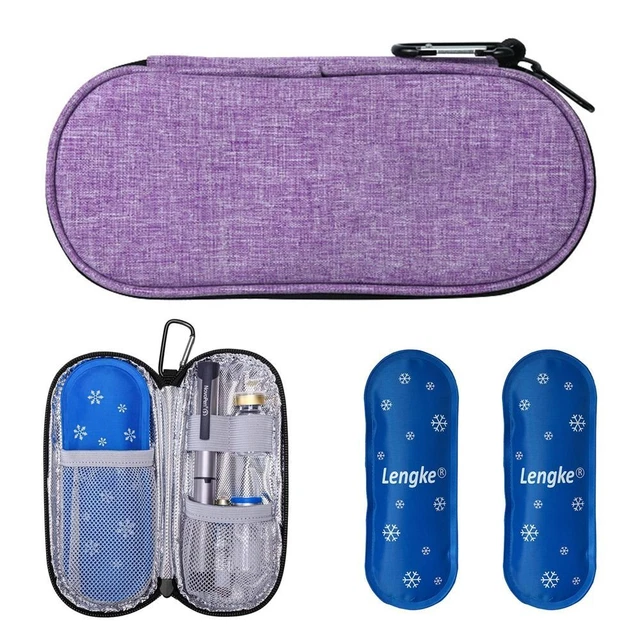 Insulin Cooling Bag Drug Freezer for Diabetes Medicla Cooler Pill Protector