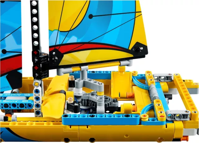 LEGO 42074 Technic Racing Yacht Catamaran Boat Ship Sailing 3