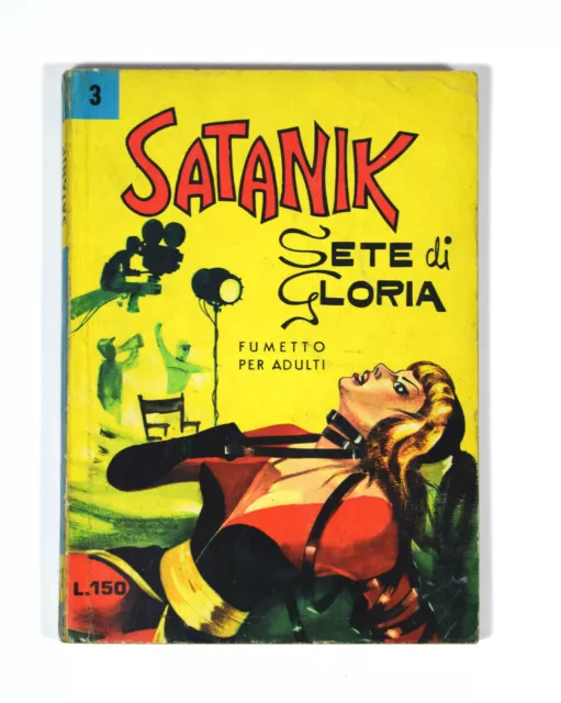 SATANIK 3 Originale Prima Edizione Corno 1965 (Ottimo) Magnus