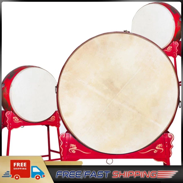 Drum Goat Skin Head for African Tambourine Percussion Drum Part (Diameter 300mm)
