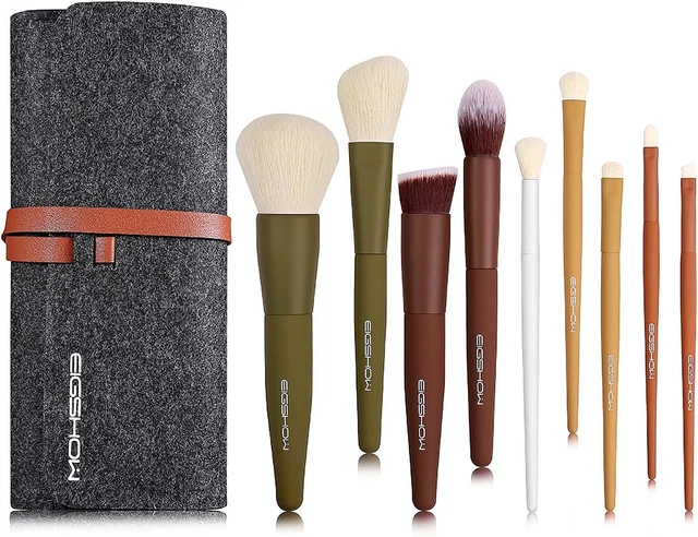 Pennelli per trucco, EIGSHOW Set di pennelli trucco da colore caldo