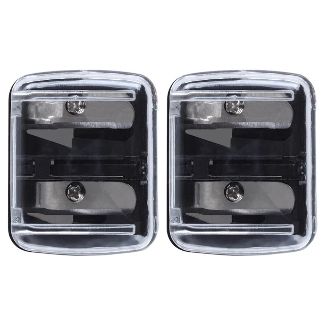 2X 2 punzantes cosméticos Loecher para delineador de ojos lápiz T9H4