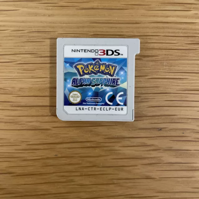Pokémon Alpha Sapphire 3DS Nintendo DS Game CARTRIDGE ONLY